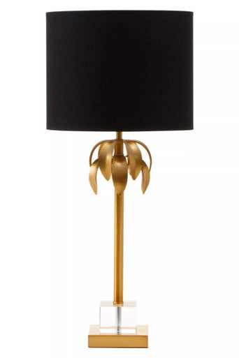 Herta Gold Metal Finish Table Lamp