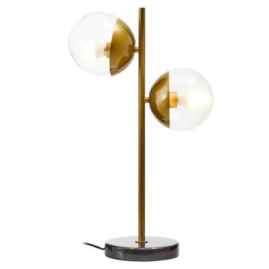 Revive Large Table Lamp with Black Marble Base