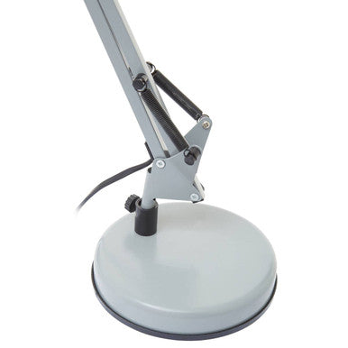 Payton Matte Grey Metal Studio Lamp