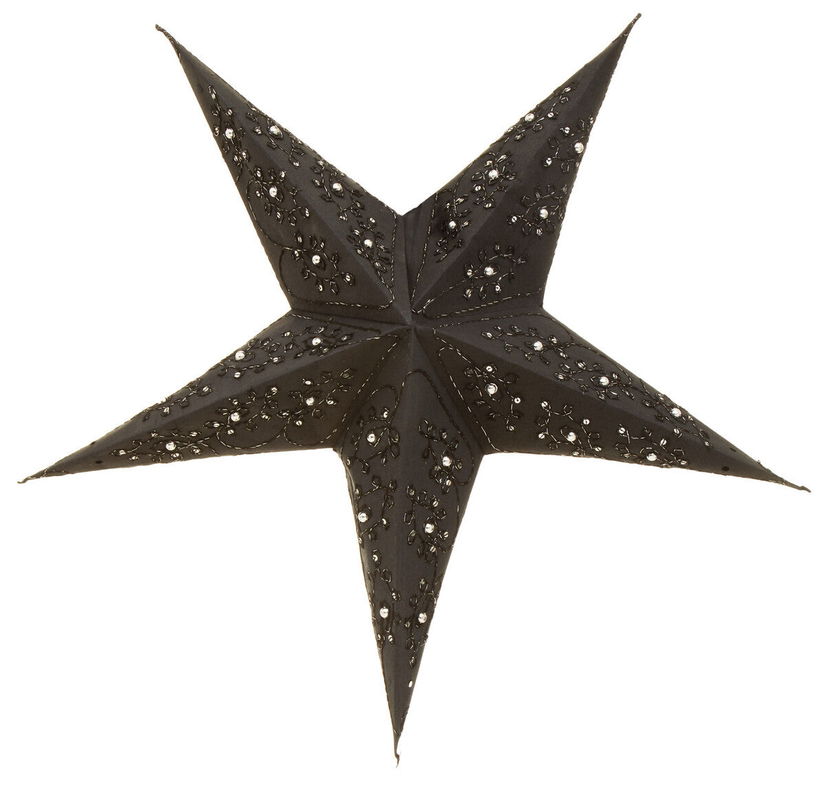 5 Point Leela Black Paper Star