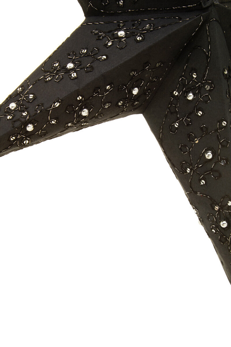 5 Point Leela Black Paper Star