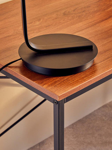 Leyna Black Table Lamp