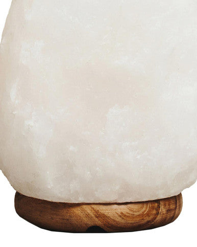 Nepal White Natural Salt Lamp