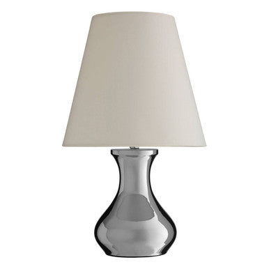 Nell Chrome Table Lamp With EU Plug - image 3
