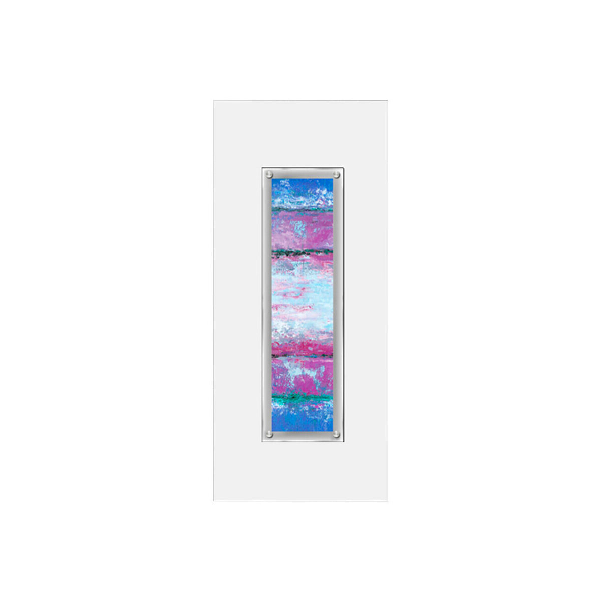 Abstract Blue 1 Framed Wall Art