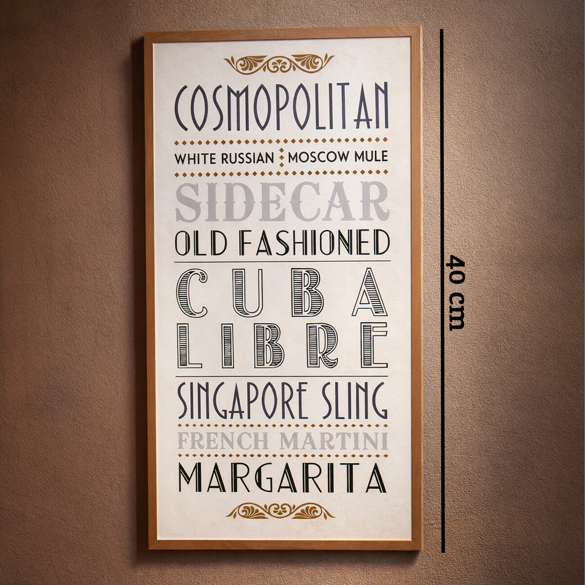 Madera Cocktail Wall Plaque - image 5