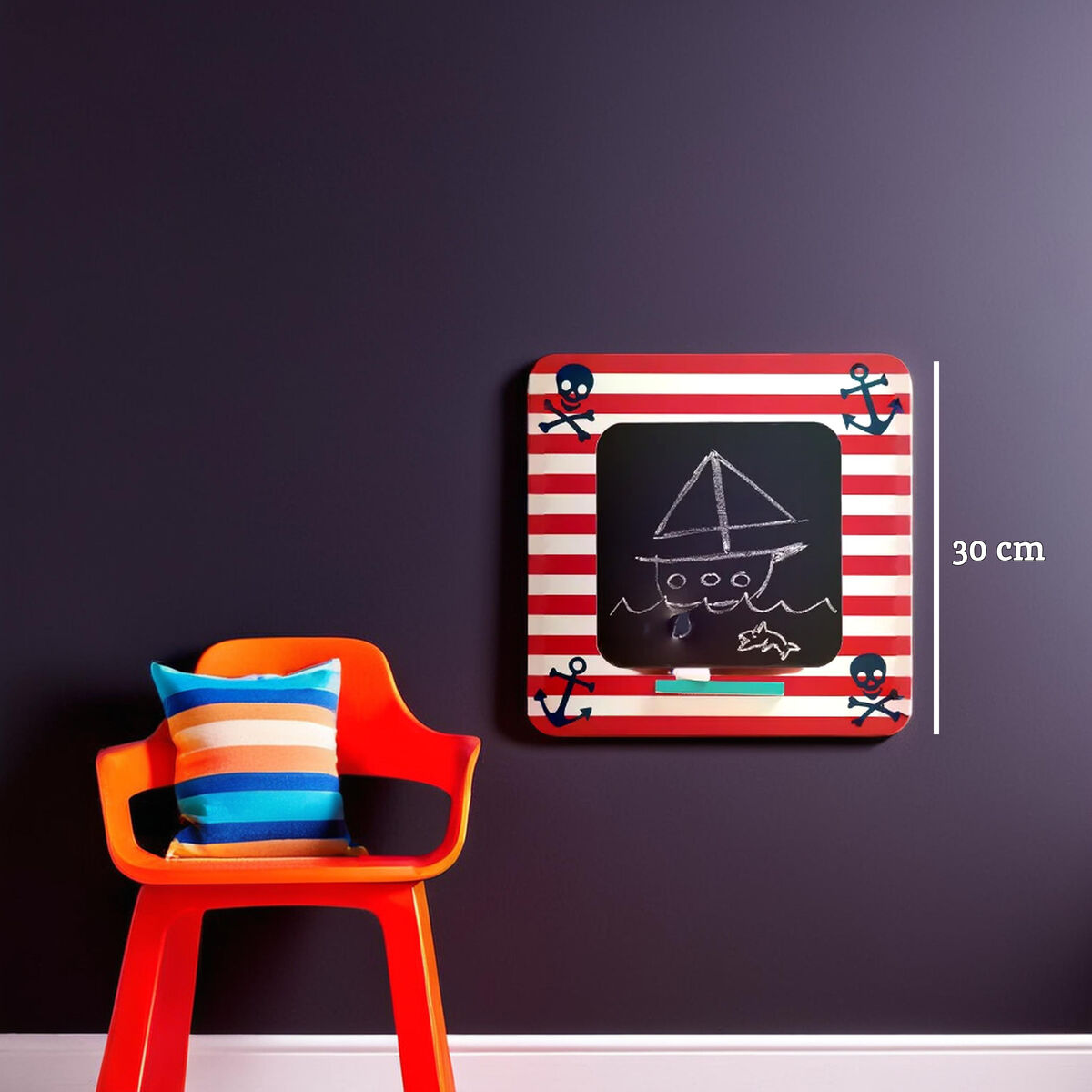Pirate Wall Mountable Chalkboard - image 6