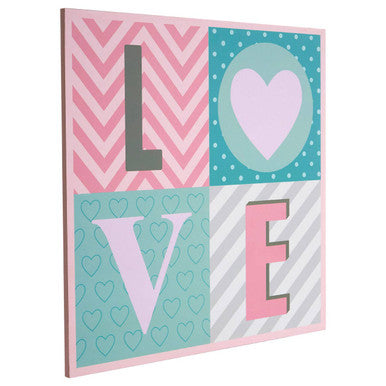 Kids Love Wall Plaque
