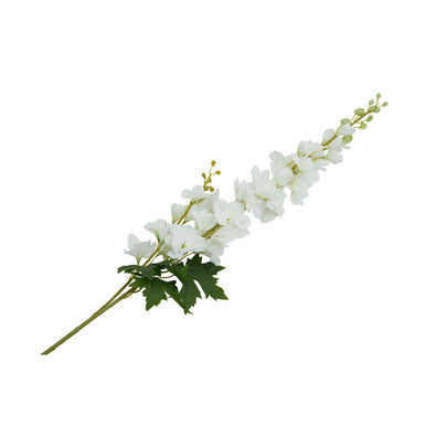 Fiori Tall White Delphinium Flower Stem