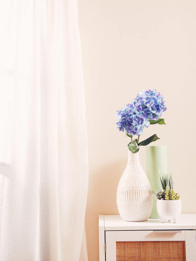 Fiori 74cm Hydrangea Blue Stem