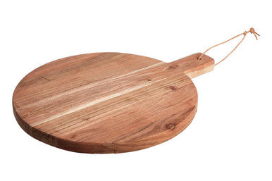 Socorro Small Round Acacia Wood Chopping And Serving Board - image 6