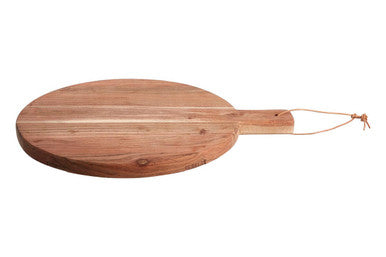 Socorro Small Round Acacia Wood Chopping And Serving Board - image 1
