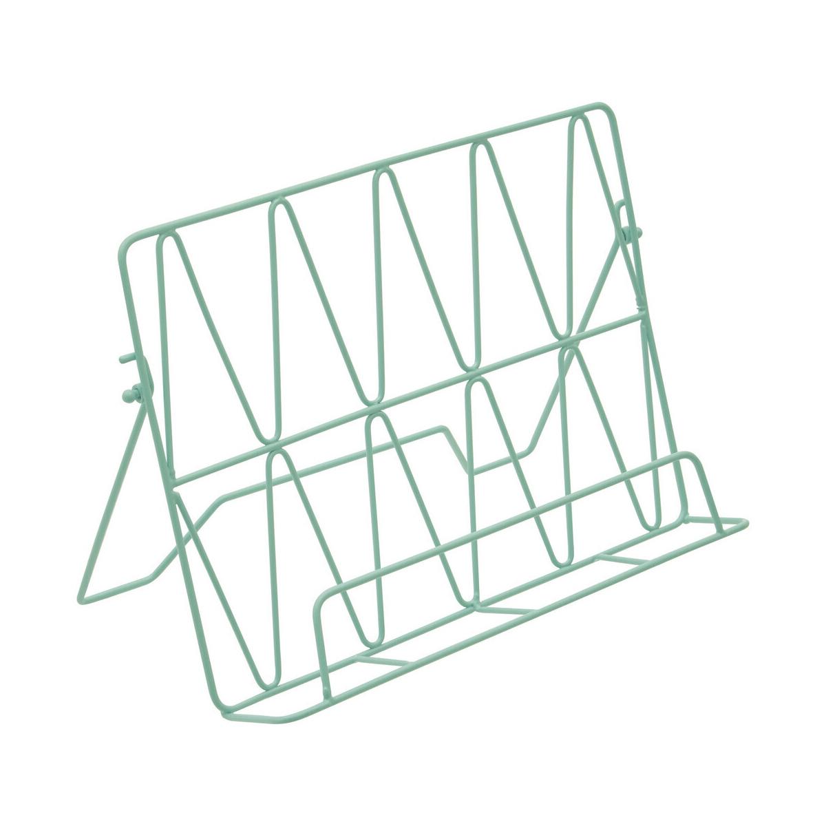 Vertex Pastel Green Finish Cookbook Stand