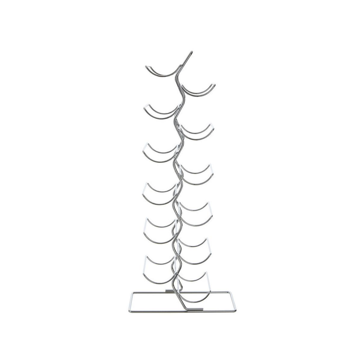 Yaxi 12 Bottles Chrome Wine Rack