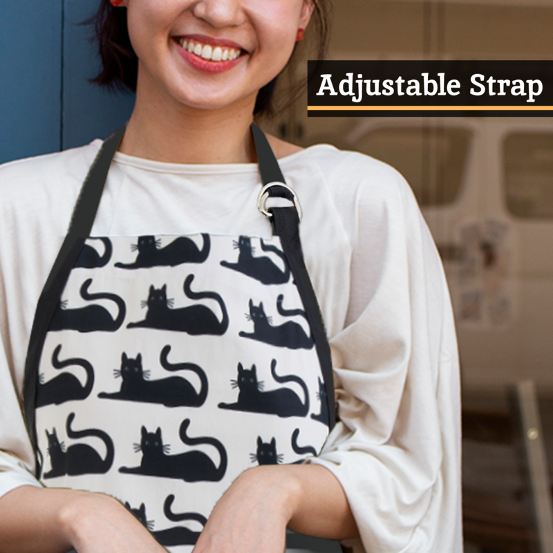 Black Cat Apron