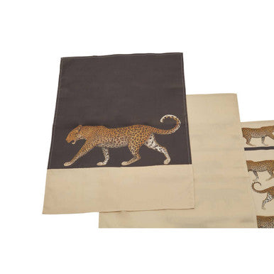 London Leo Set of Three Tea Towelsin Leo