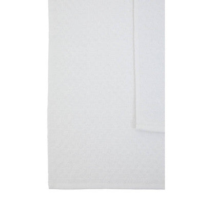 Doro Set Of Three White Terry Tea Towels