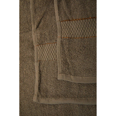 Thread and Loom 6 Piece Silver Mink Towel Set