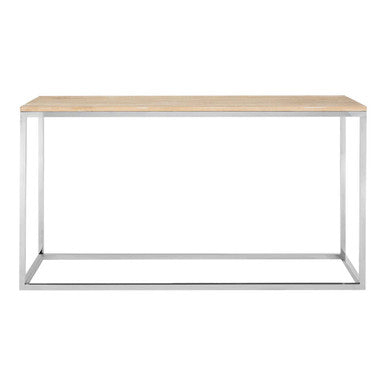 Hampstead Oak Wood Console Table - image 1
