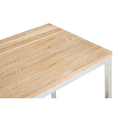 Hampstead Oak Wood Console Table - image 4