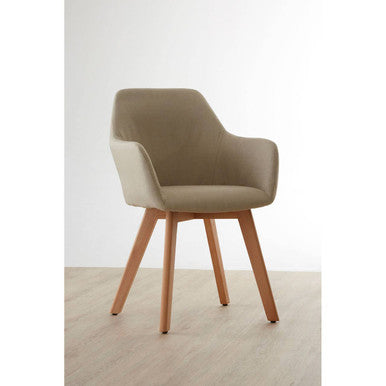 Stockholm Stone Fabric Dining Chair