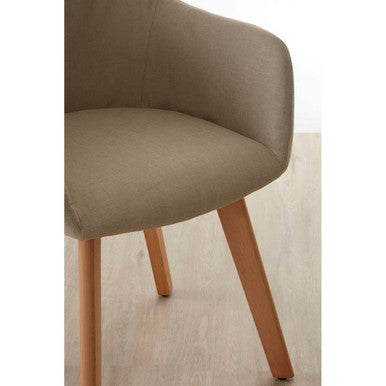 Stockholm Stone Fabric Chair