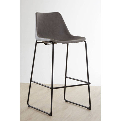 Dalston Ash Bar Chair With Angled Legs