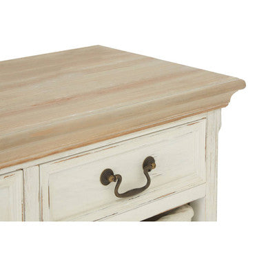 Hendra Storage Cabinet With 6 Willow Baskets