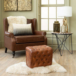 Artisan Round Acacia Wood Side Table - Image 6