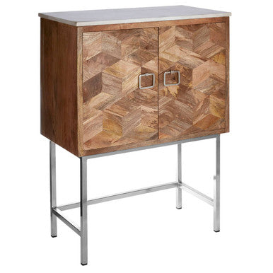 Nirav Geometric Design Cabinet