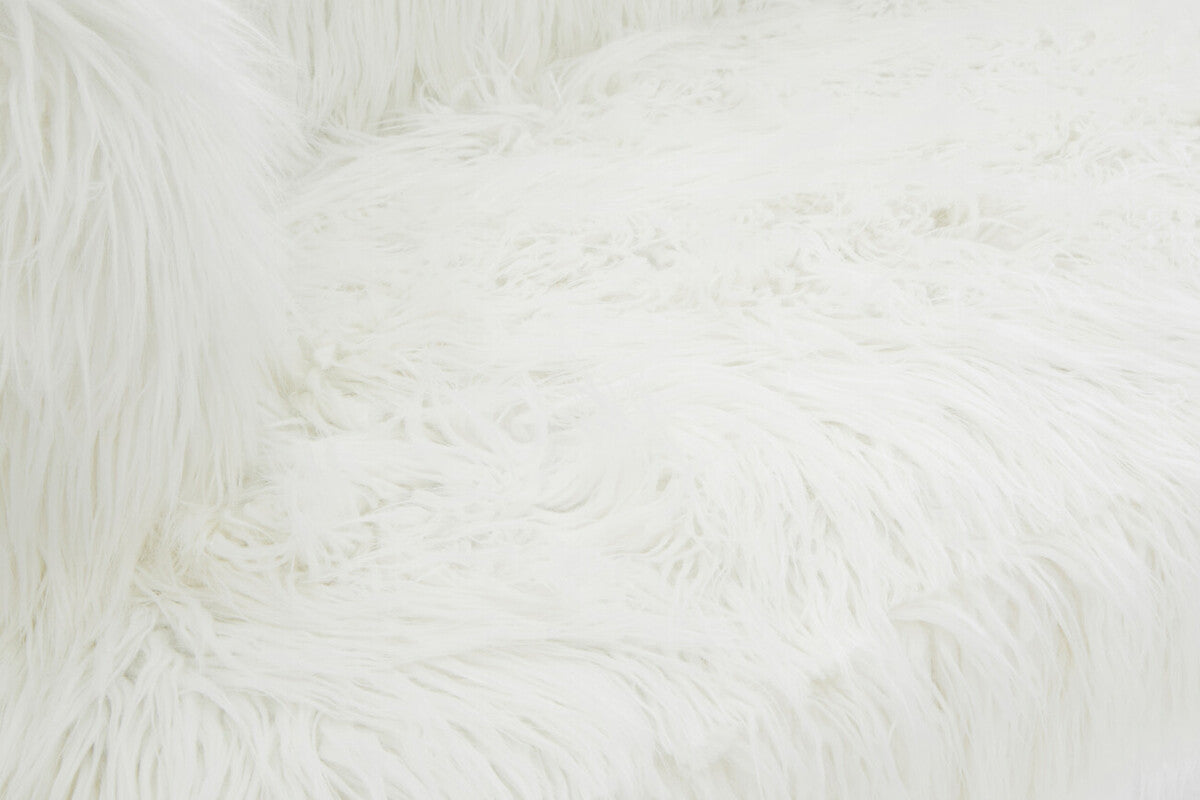 Clarence Natural Fur Effect Sofa