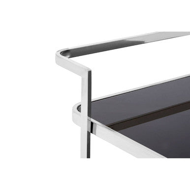Alvaro Chrome Drinks Trolley