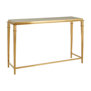 Alvaro Console Table With White Marble Top - Image 2