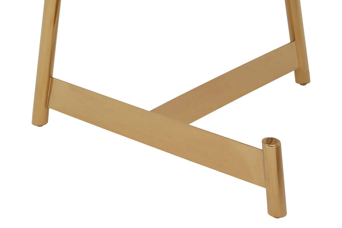 Alvaro Gold Set Of 2 Round Coffee Tables - Image 8