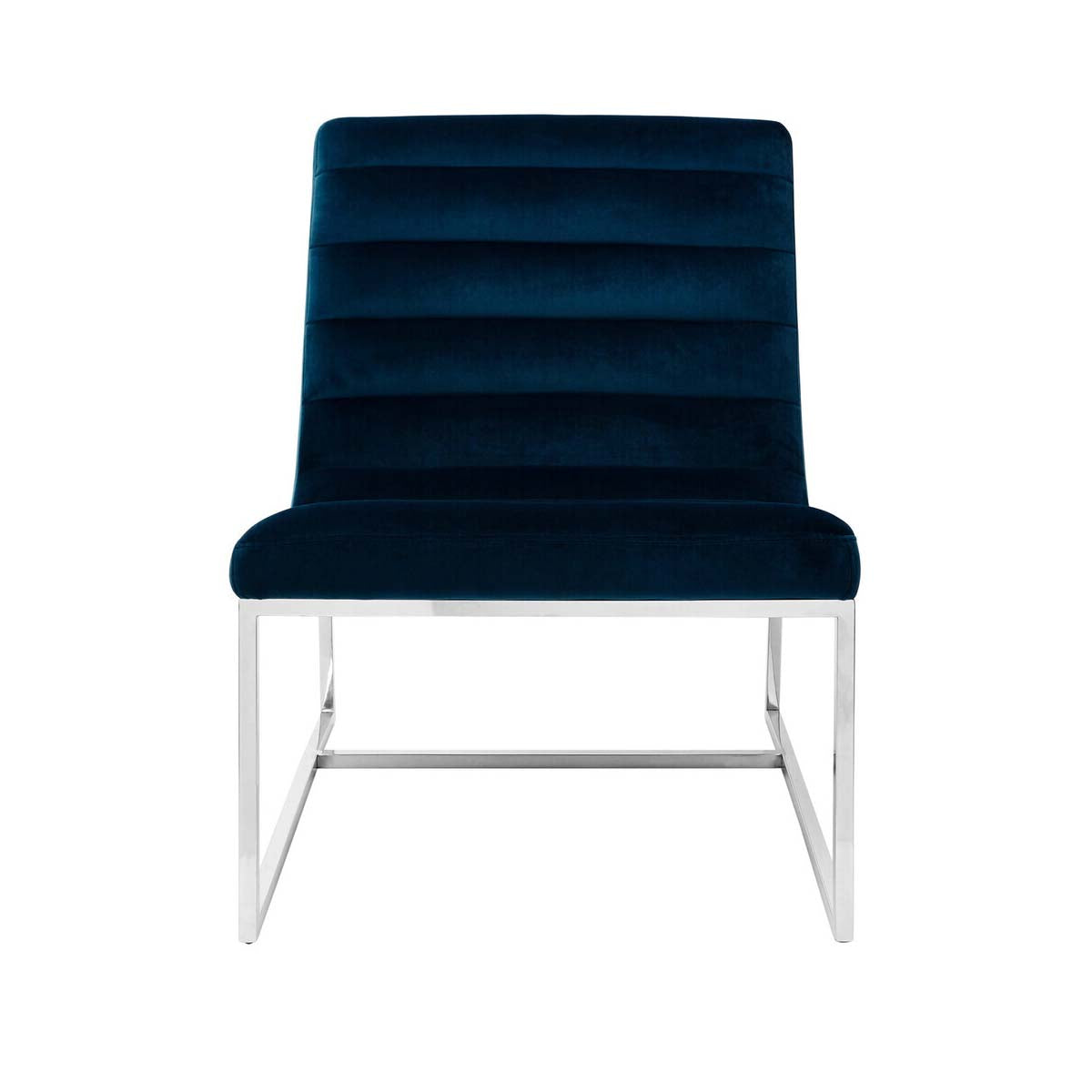 Vogue Midnight Velvet Lounge Chair