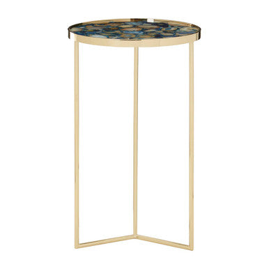 Vita Blue Agate Table