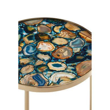 Vita Blue Agate Table - Image 5