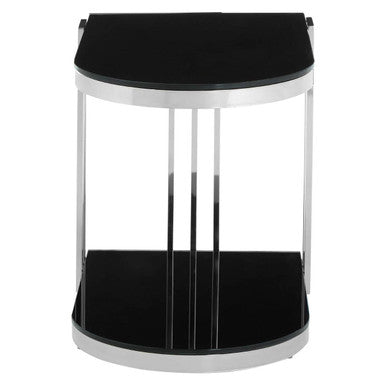 Novo Silver U Shaped Side Table