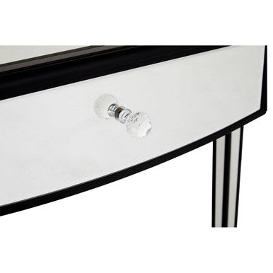 Graciela 3 Drawer Console Table With Mirror Frame
