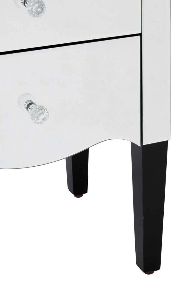 Graciela 2 Drawer Bedside Table