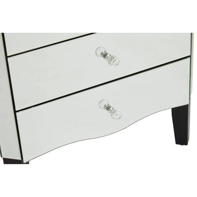 Gabriella Mirrored Chest of 4 Drawers