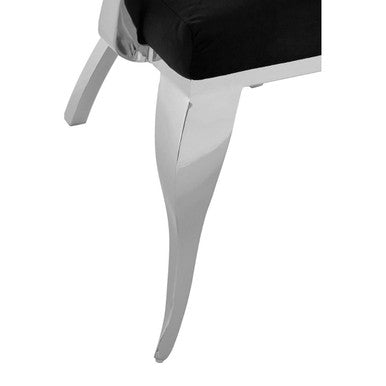 Novara Silver Baroque Chair