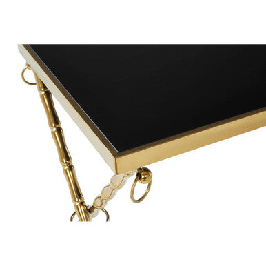 Arezzo Gold and Black Set Of 2 Nesting Tables - Image 8