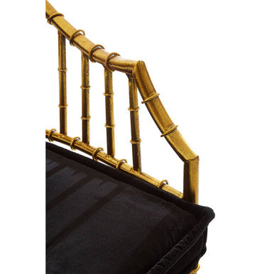 Monroe Gold Frame Accent Armchair