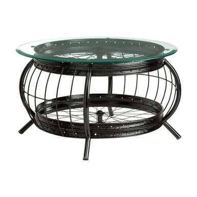 Mantis Black Finish Coffee Table - Image 2