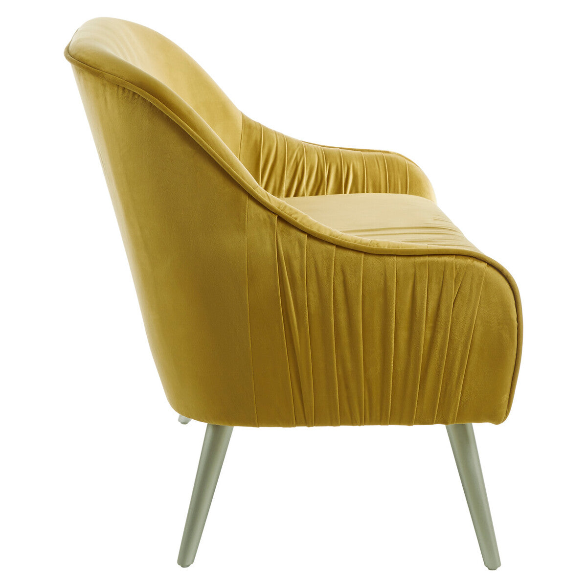 Louxor Mustard Velvet Sofa
