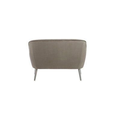 Louxor Grey Velvet Sofa