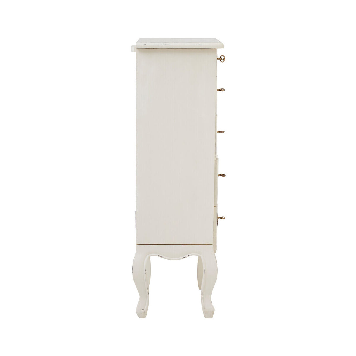 Loire 5 Drawer Small Chest White