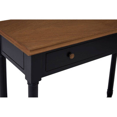 Loire 1 Drawer Black Console Table - Image 5