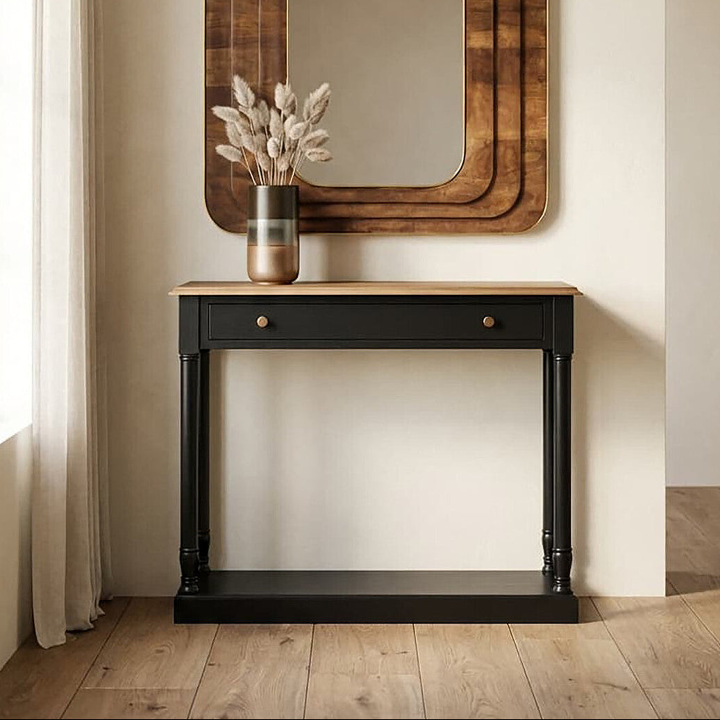 Shop Loire 1 Drawer Black Console Table from Orsina